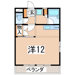 郡山駅 バス19分  音路下車：停歩4分 1階の物件間取画像